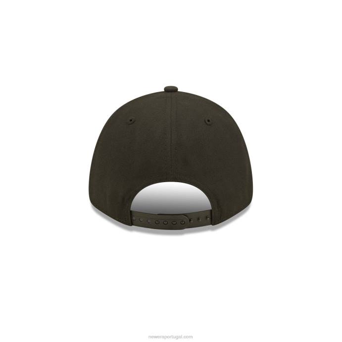 FFTN1668 New Era brooklyn nets repreve boné ajustável 9forty preto neon