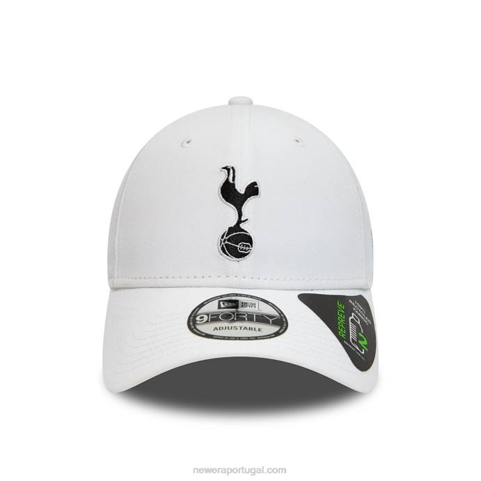 FFTN1670 New Era tottenham hotspur repreve boné ajustável branco 9forty