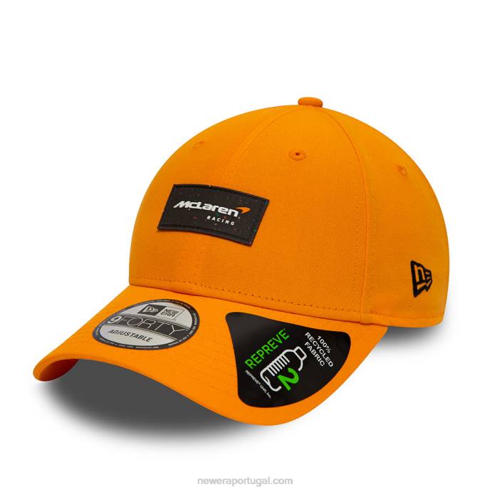 FFTN1679 New Era boné ajustável mclaren repreve orange 9forty