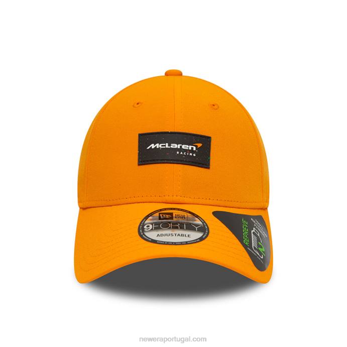 FFTN1679 New Era boné ajustável mclaren repreve orange 9forty