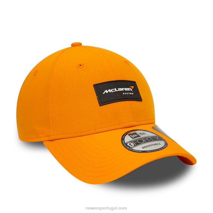 FFTN1679 New Era boné ajustável mclaren repreve orange 9forty