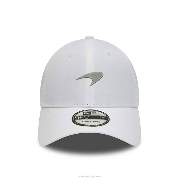 FFTN1683 New Era boné ajustável mclaren racing white 9forty