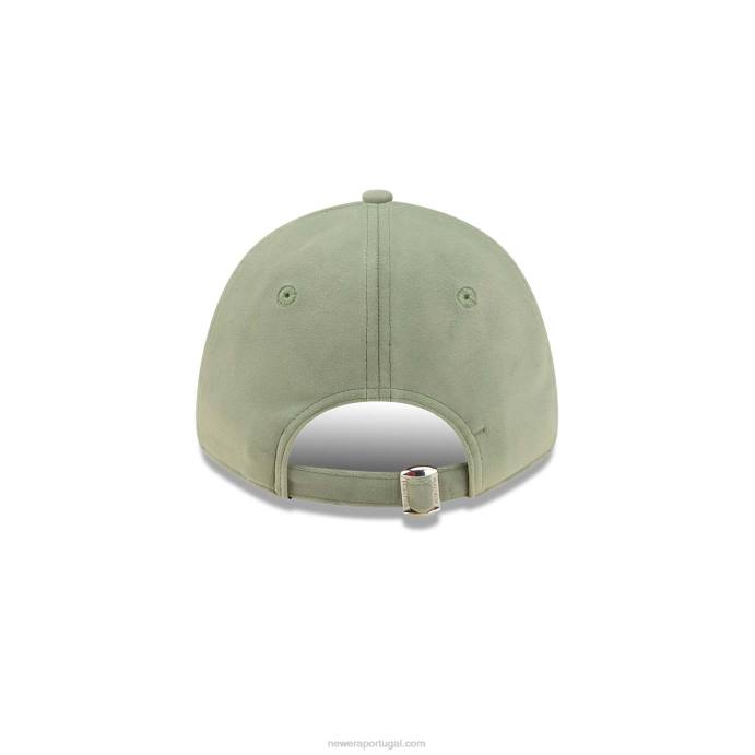 FFTN1685 New Era Boné New York Yankees feminino verde 9forty ajustável