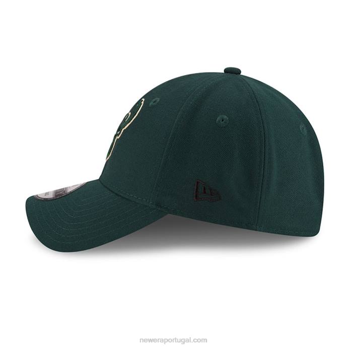 FFTN1686 New Era boné milwaukee bucks the league green 9forty