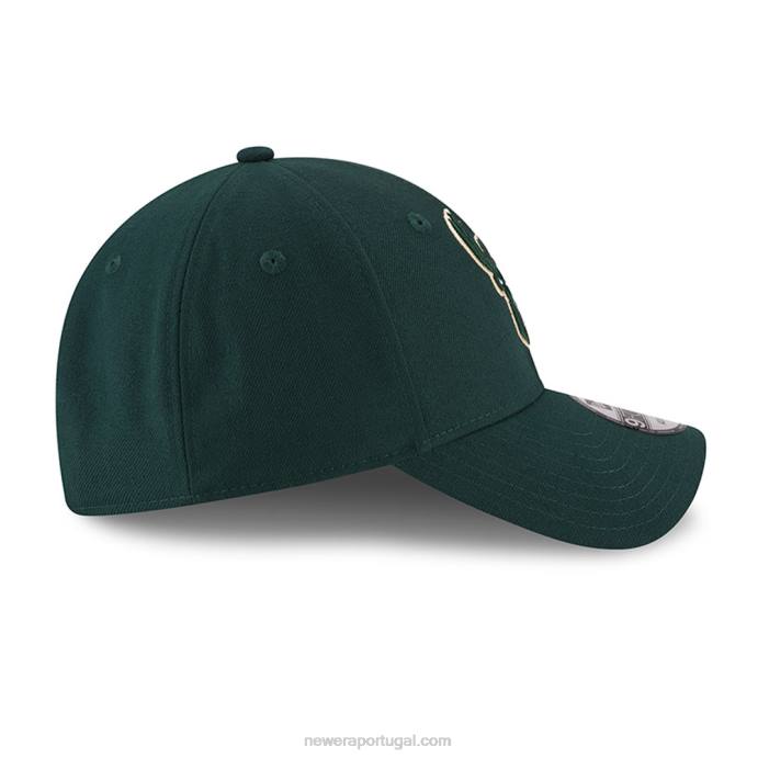 FFTN1686 New Era boné milwaukee bucks the league green 9forty