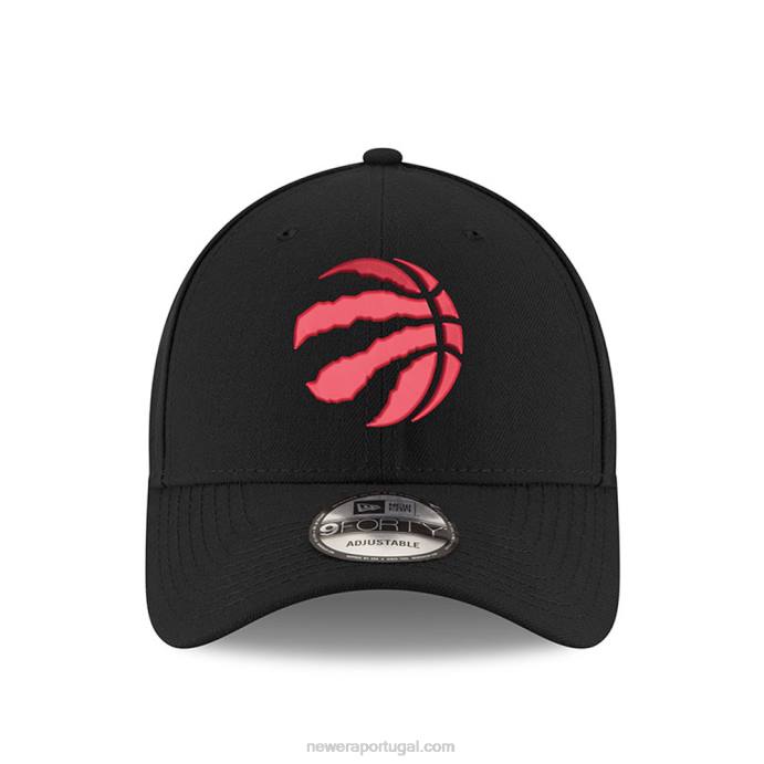 FFTN1689 New Era boné toronto raptors league black 9forty