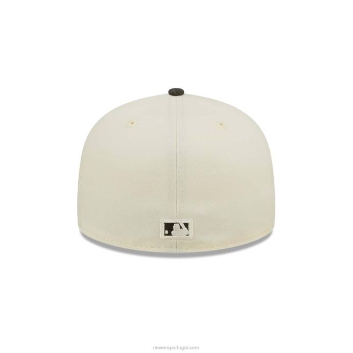 FFTN168 New Era boné arizona diamondbacks mlb black denim chrome white 59fifty