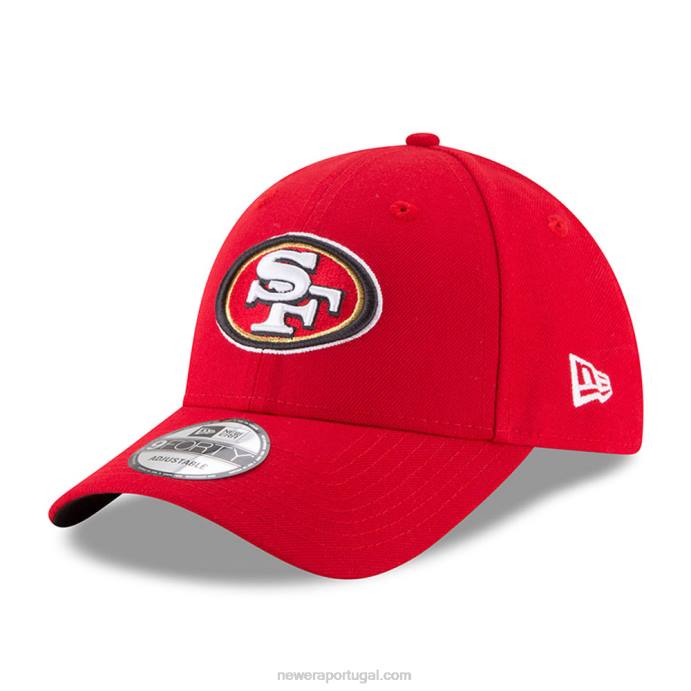 FFTN1691 New Era boné do san francisco 49ers the league red 9forty