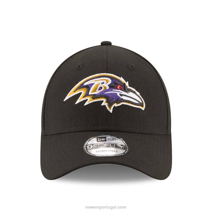 FFTN1692 New Era boné baltimore ravens the league black 9forty