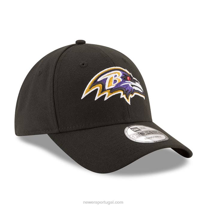 FFTN1692 New Era boné baltimore ravens the league black 9forty