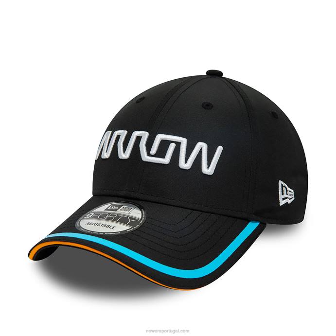 FFTN1693 New Era boné ajustável mclaren arrow black 9forty