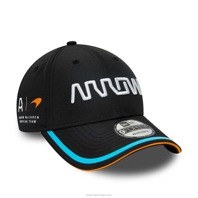 FFTN1693 New Era boné ajustável mclaren arrow black 9forty