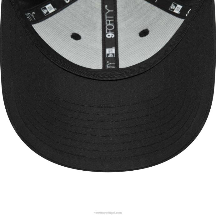 FFTN1695 New Era boné ajustável stade toulousain micrologo preto 9forty