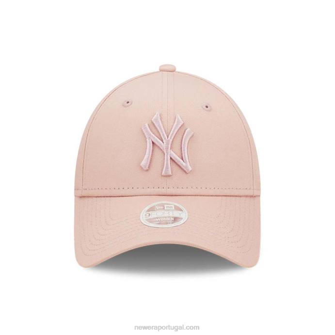 FFTN1697 New Era boné ajustável new york yankees da liga feminina essencial rosa 9forty