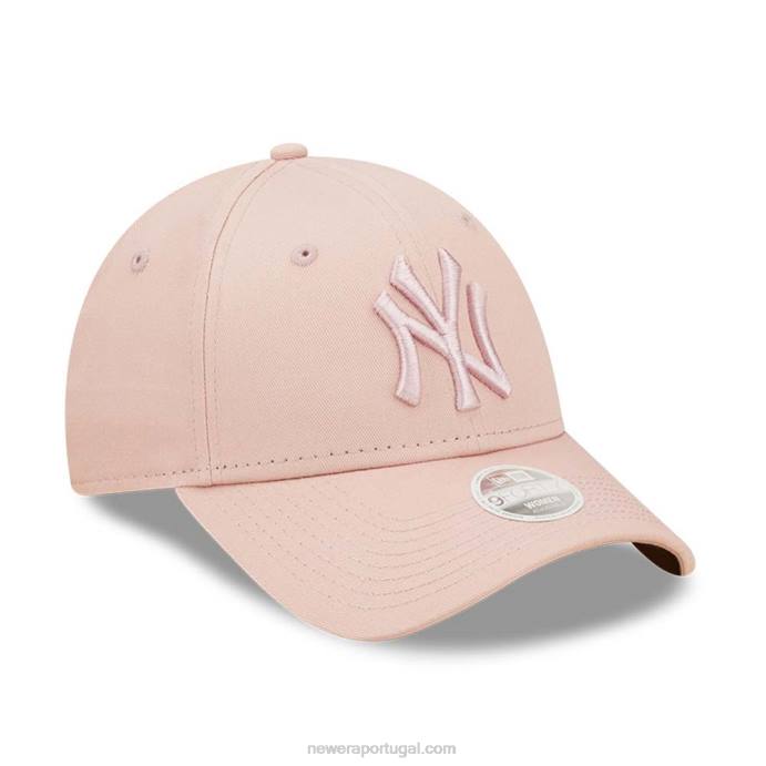 FFTN1697 New Era boné ajustável new york yankees da liga feminina essencial rosa 9forty