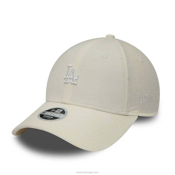 FFTN1700 New Era touca ajustável new york yankees cordão mini logo bege claro 9forty