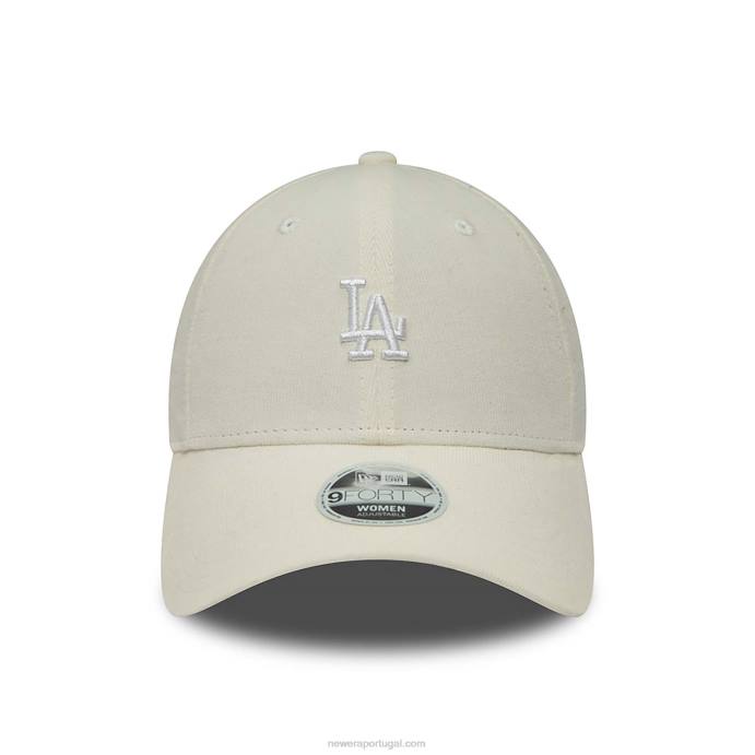 FFTN1700 New Era touca ajustável new york yankees cordão mini logo bege claro 9forty