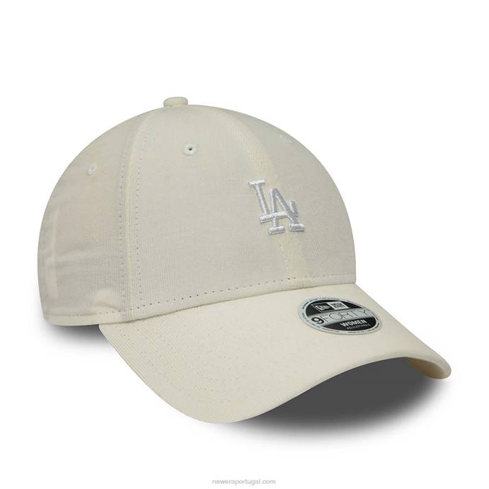 FFTN1700 New Era touca ajustável new york yankees cordão mini logo bege claro 9forty