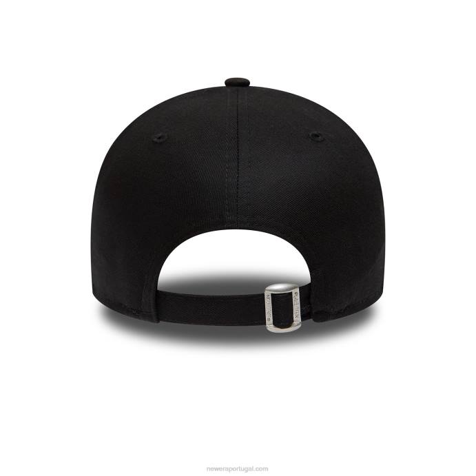FFTN1703 New Era Boné ajustável La Dodgers League Essential Black 9forty