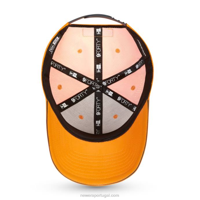 FFTN1704 New Era Boné ajustável mclaren f1 team orange 9forty