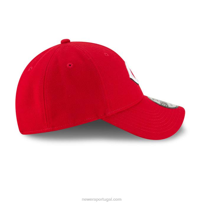 FFTN1709 New Era boné do cicinnati reds the league red 9forty