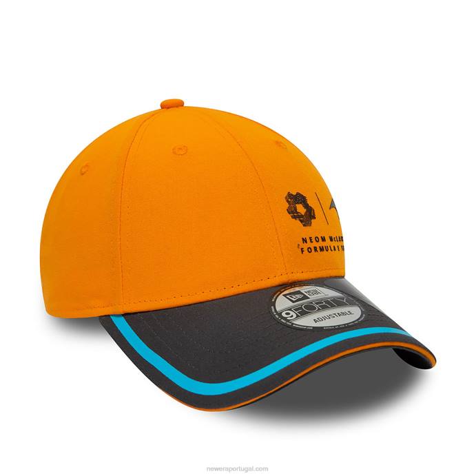 FFTN1710 New Era Boné ajustável mclaren formula e team orange 9forty