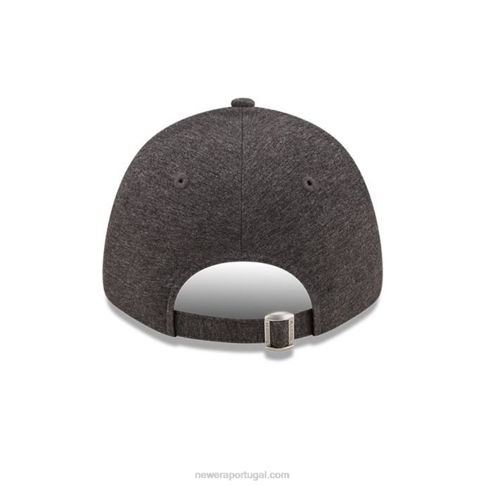 FFTN1720 New Era gorro ajustável feminino la dodgers 9forty cinza