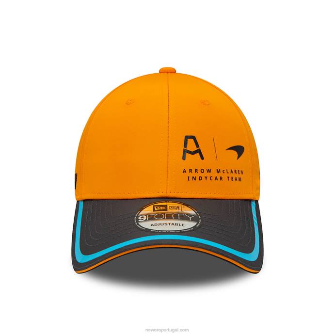 FFTN1727 New Era Boné ajustável mclaren indycar team orange 9forty
