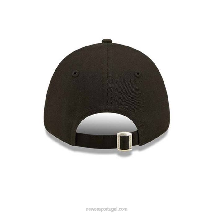 FFTN1731 New Era Boné ajustável La Dodgers Youth League Essential Black 9forty