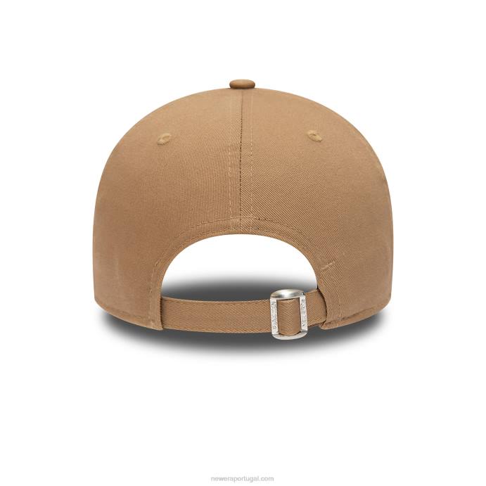 FFTN1734 New Era boné ajustável La Dodgers Seasonal Brown 9forty