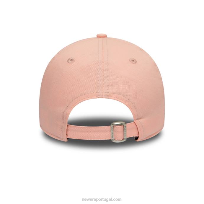 FFTN1739 New Era boné rosa 9forty do new york yankees kids