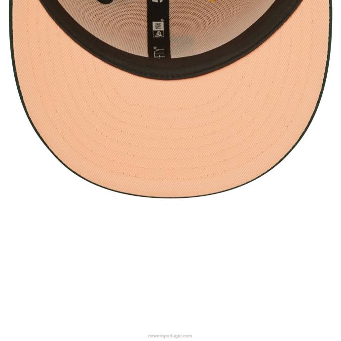 FFTN173 New Era la dodgers volta às aulas boné amarelo 59fifty