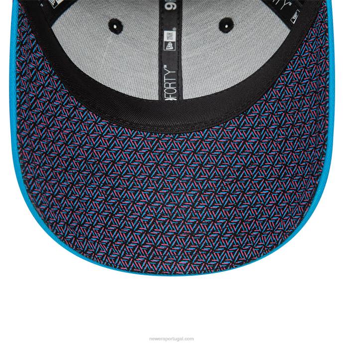 FFTN1744 New Era Boné ajustável alpine team black 9forty