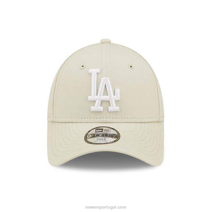 FFTN1746 New Era Boné ajustável La Dodgers Youth League Essential Stone 9Forty