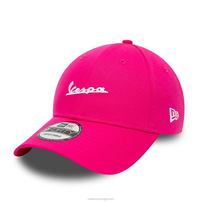 FFTN1748 New Era boné ajustável vespa sazonal rosa escuro 9forty