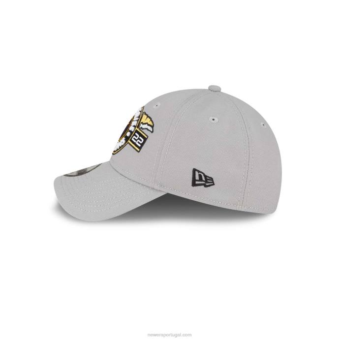 FFTN1750 New Era houston astros mlb world series champions boné cinza 9forty ajustável