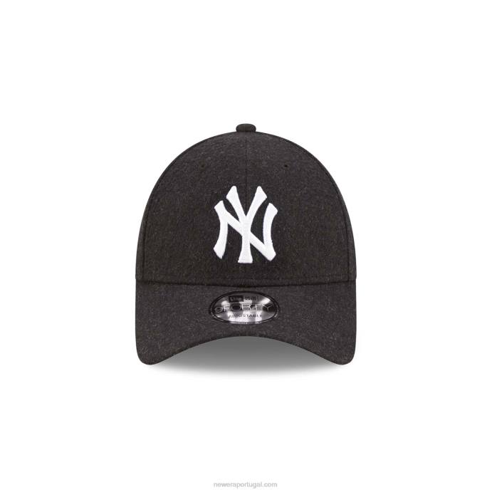 FFTN1751 New Era gorro ajustável New York Yankees de lã preta 9forty