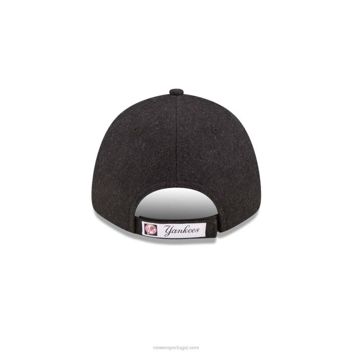 FFTN1751 New Era gorro ajustável New York Yankees de lã preta 9forty