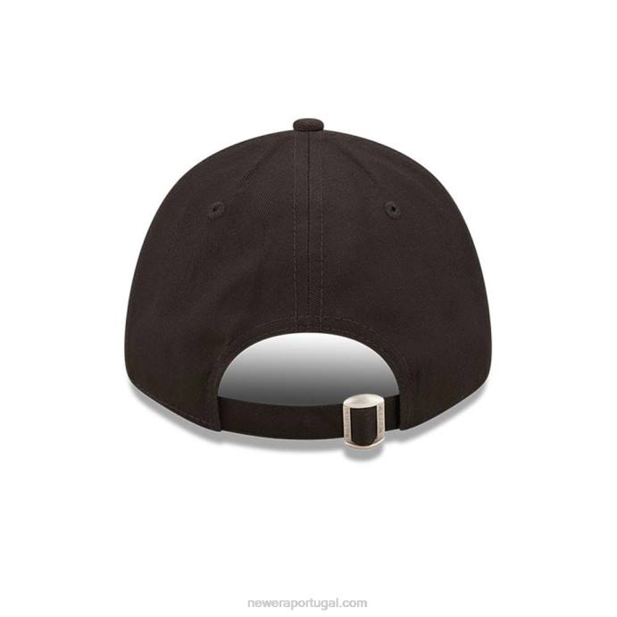 FFTN1763 New Era boné ajustável new york yankees league essencial preto 9forty