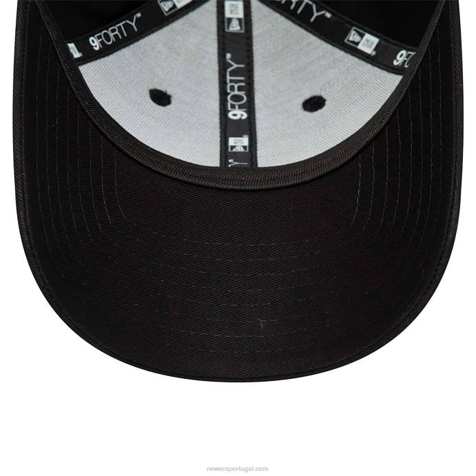 FFTN1765 New Era boné ajustável vespa sazonal preto 9forty
