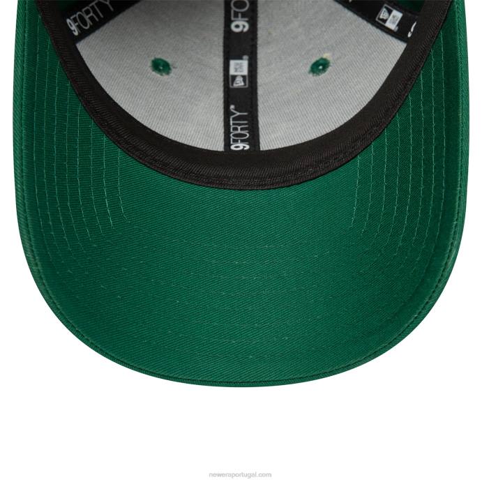 FFTN1766 New Era boné ajustável New York Yankees verde sazonal 9forty
