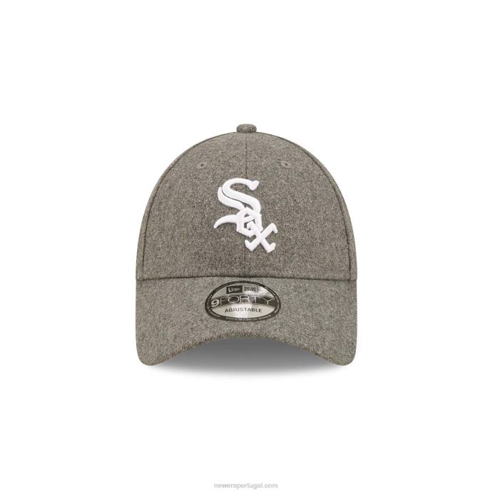 FFTN1768 New Era gorro ajustável chicago white sox lã cinza 9forty