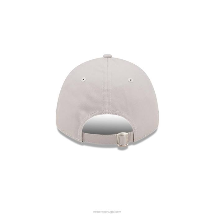 FFTN1770 New Era chicago bulls repreve boné ajustável 9forty cinza