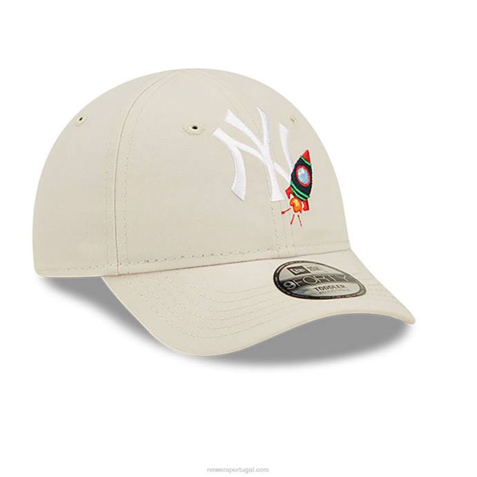 FFTN1775 New Era boné ajustável new york yankees repreve toddler space stone 9forty