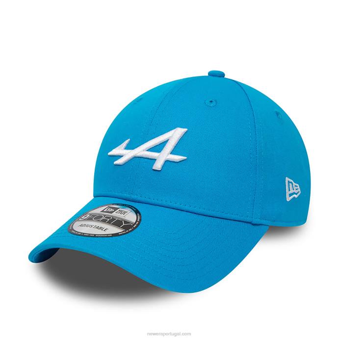 FFTN1777 New Era boné ajustável alpine essencial azul 9forty