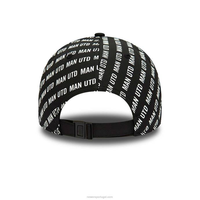 FFTN1780 New Era boné ajustável manchester united fc tonal black 9forty