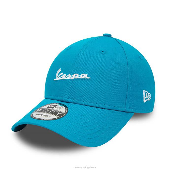 FFTN1781 New Era boné ajustável vespa sazonal azul brilhante 9forty