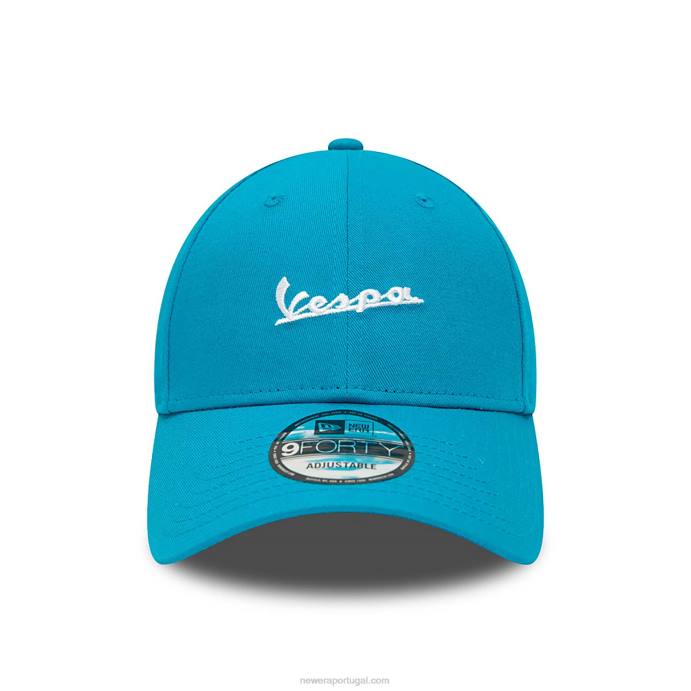FFTN1781 New Era boné ajustável vespa sazonal azul brilhante 9forty