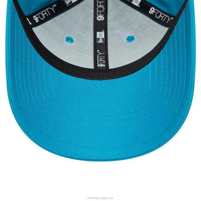 FFTN1781 New Era boné ajustável vespa sazonal azul brilhante 9forty