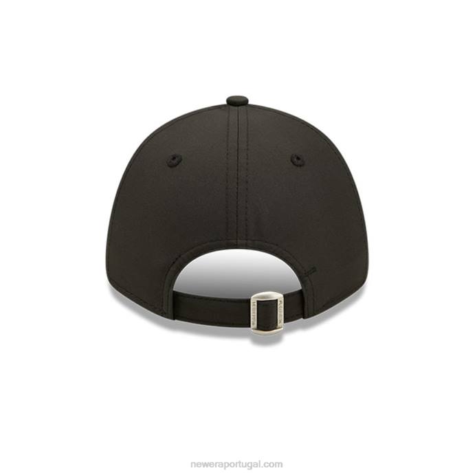 FFTN1785 New Era Manchester United Wordmark Youth Black 9forty boné ajustável